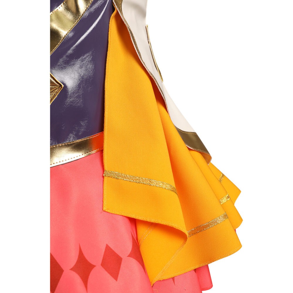 League of Legends Seraphine Star Guardian Dress Suit Cosplay Costume Halloween Carnival Outfit