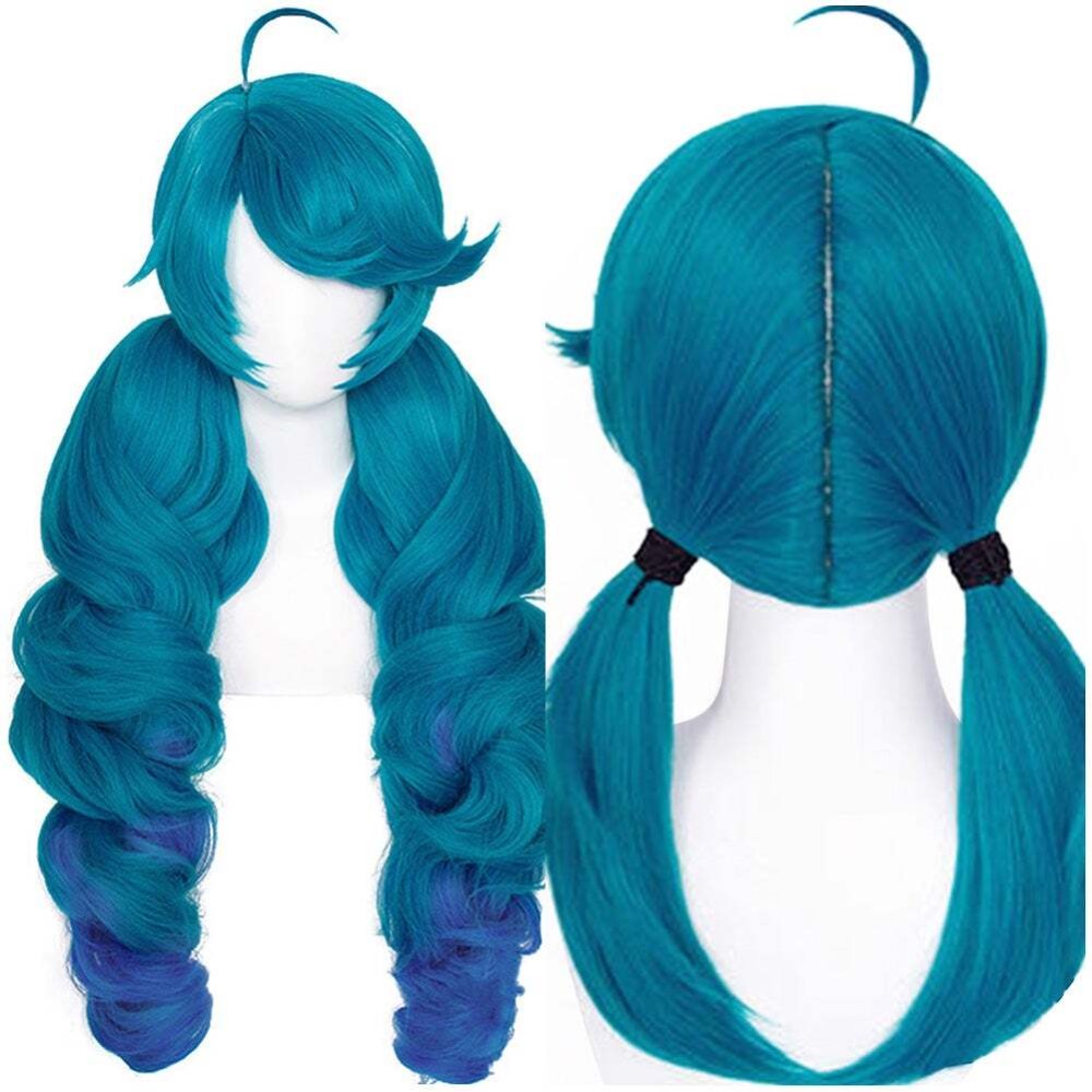 League of Legends Lol Gwen Wig Heat Resistant Synthetic Hair Party Cosplay Costume Halloween Carnival