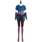 League of Legends Lol - Arcane Powder/Jinx Suit Cosplay Costume Halloween Carnival Outfit