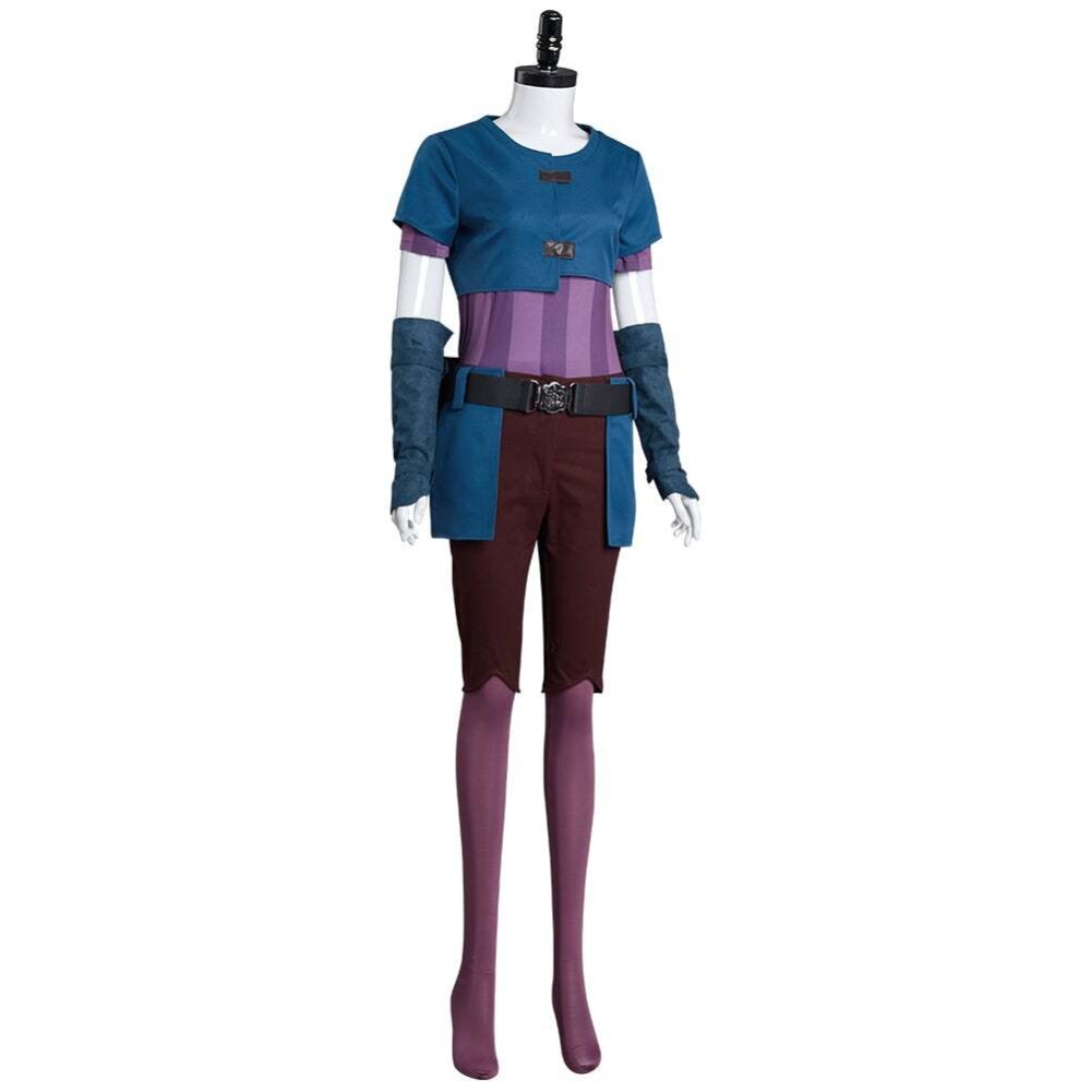 League of Legends Lol - Arcane Powder/Jinx Suit Cosplay Costume Halloween Carnival Outfit