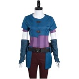 League of Legends Lol - Arcane Powder/Jinx Suit Cosplay Costume Halloween Carnival Outfit