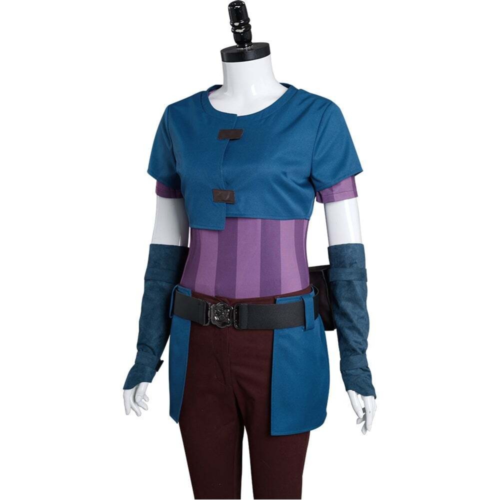 League of Legends Lol - Arcane Powder/Jinx Suit Cosplay Costume Halloween Carnival Outfit