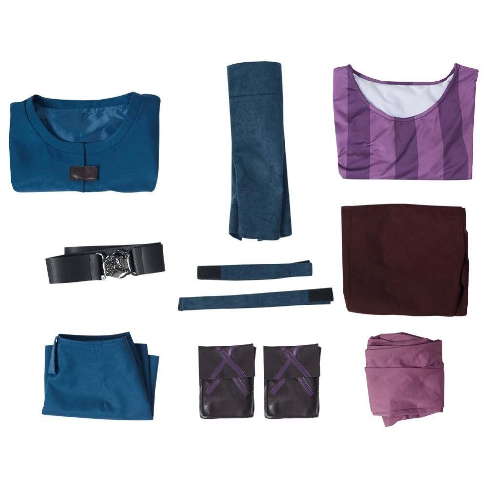 League of Legends Lol - Arcane Powder/Jinx Suit Cosplay Costume Halloween Carnival Outfit
