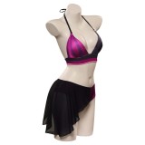League of Legends Jinx Party Swimsuit Set Festival UUstyle® Cosplay Costume Halloween Carnival