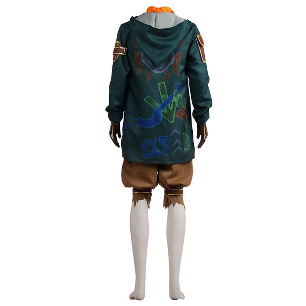 League of Legends Arcane Ekko Festival Christmas Party Cosplay Costume Halloween Carnival Outfit