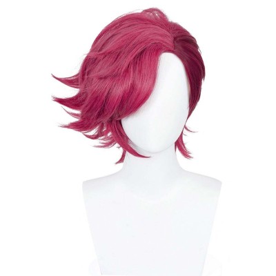 League of Legends - LoL Vi Wig Heat Resistant Synthetic Hair Party Cosplay Costume Halloween Carnival