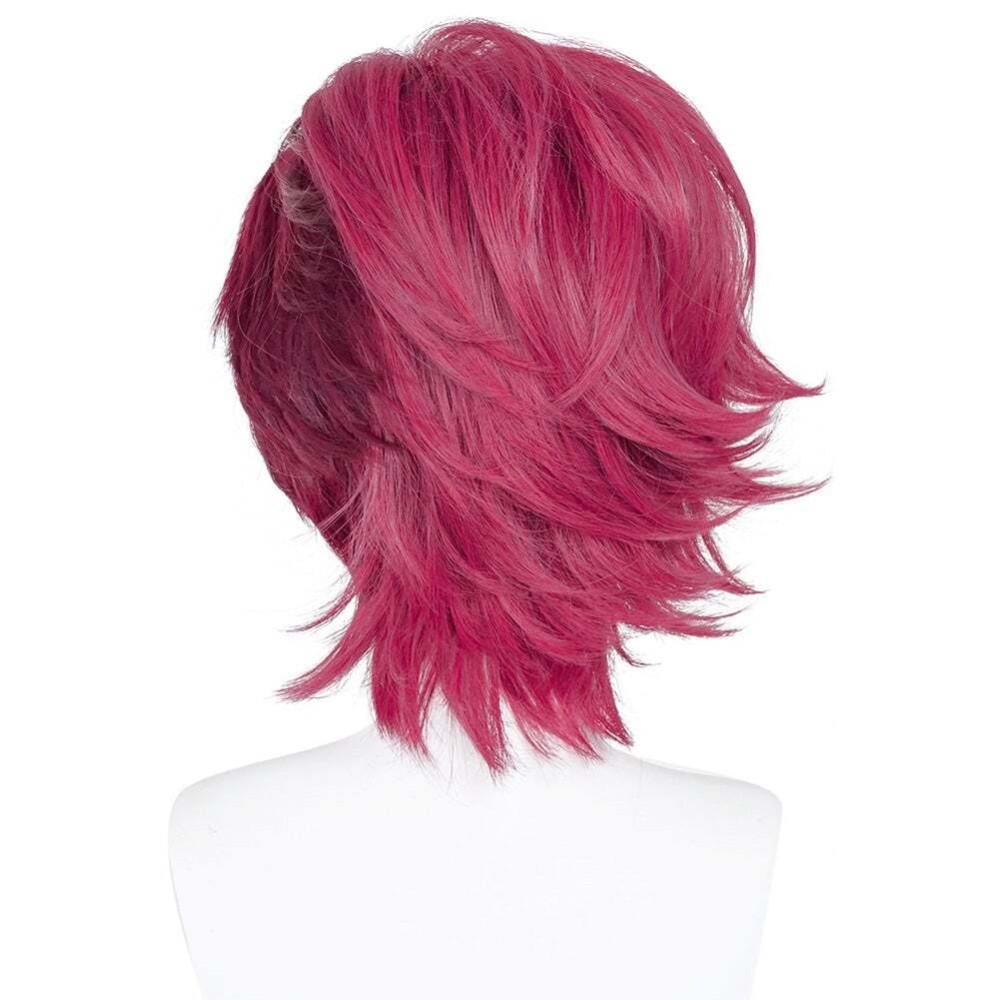 League of Legends - LoL Vi Wig Heat Resistant Synthetic Hair Party Cosplay Costume Halloween Carnival