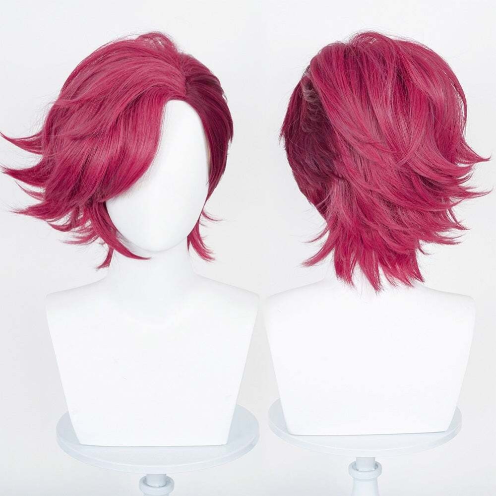 League of Legends - LoL Vi Wig Heat Resistant Synthetic Hair Party Cosplay Costume Halloween Carnival