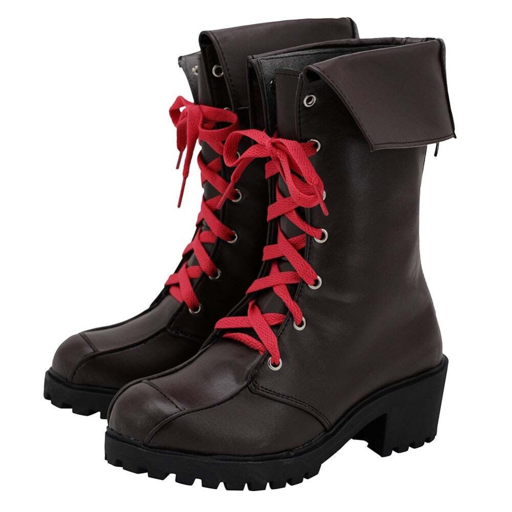 League of Legends - LoL Jinx Christmas Boots Shoes Custom Made Cosplay Costume Halloween Carnival