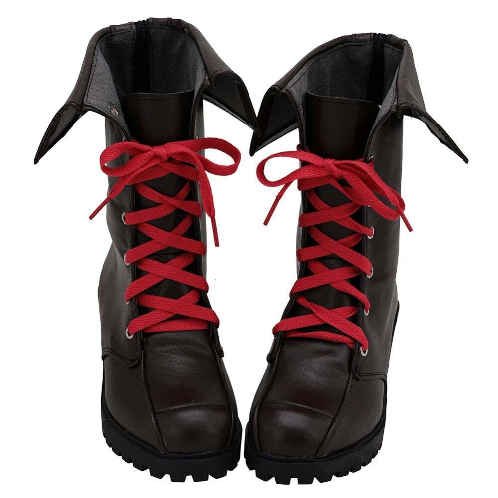 League of Legends - LoL Jinx Christmas Boots Shoes Custom Made Cosplay Costume Halloween Carnival