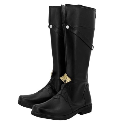 Honkai: Star Rail Luocha Shoes Boots Accessories Custom Made Cosplay Costume Halloween Carnival