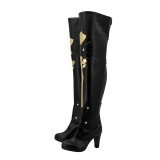 Honkai: Star Rail Bronya Rand Shoes Boots Accessories Custom Made Cosplay Costume Halloween Carnival