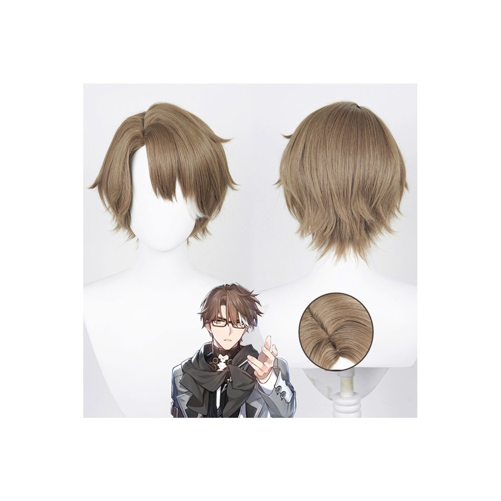 Honkai: Star Rail Welt Wig Heat Resistant Synthetic Hair Party Props Cosplay Costume Halloween Carnival
