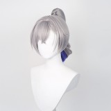 Honkai: Star Rail Silver Wolf Wig Heat Resistant Synthetic Hair Party Props Cosplay Costume Halloween Carnival