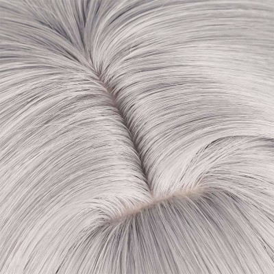 Honkai: Star Rail Silver Wolf Wig Heat Resistant Synthetic Hair Party Props Cosplay Costume Halloween Carnival