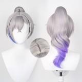 Honkai: Star Rail Silver Wolf Wig Heat Resistant Synthetic Hair Party Props Cosplay Costume Halloween Carnival