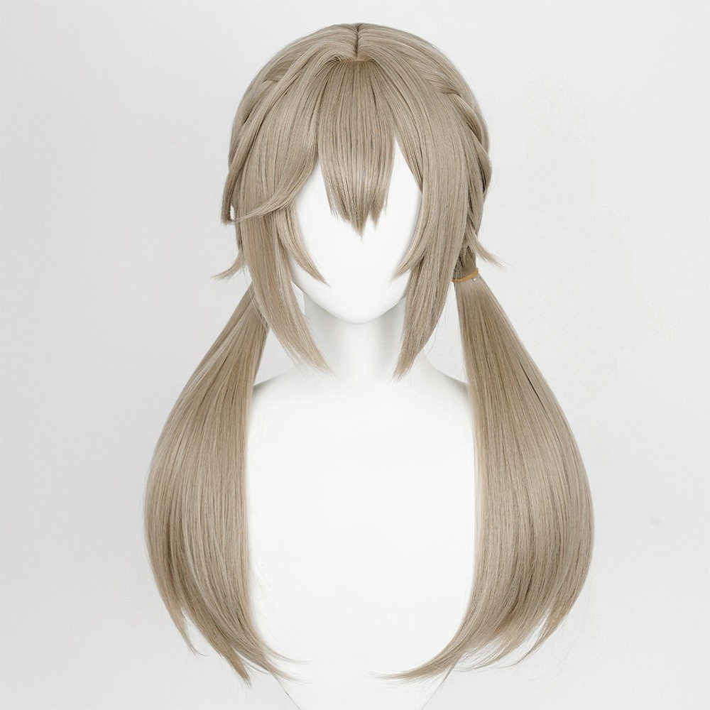 Honkai: Star Rail Qingque Wig Heat Resistant Synthetic Hair Party Props Cosplay Costume Halloween Carnival