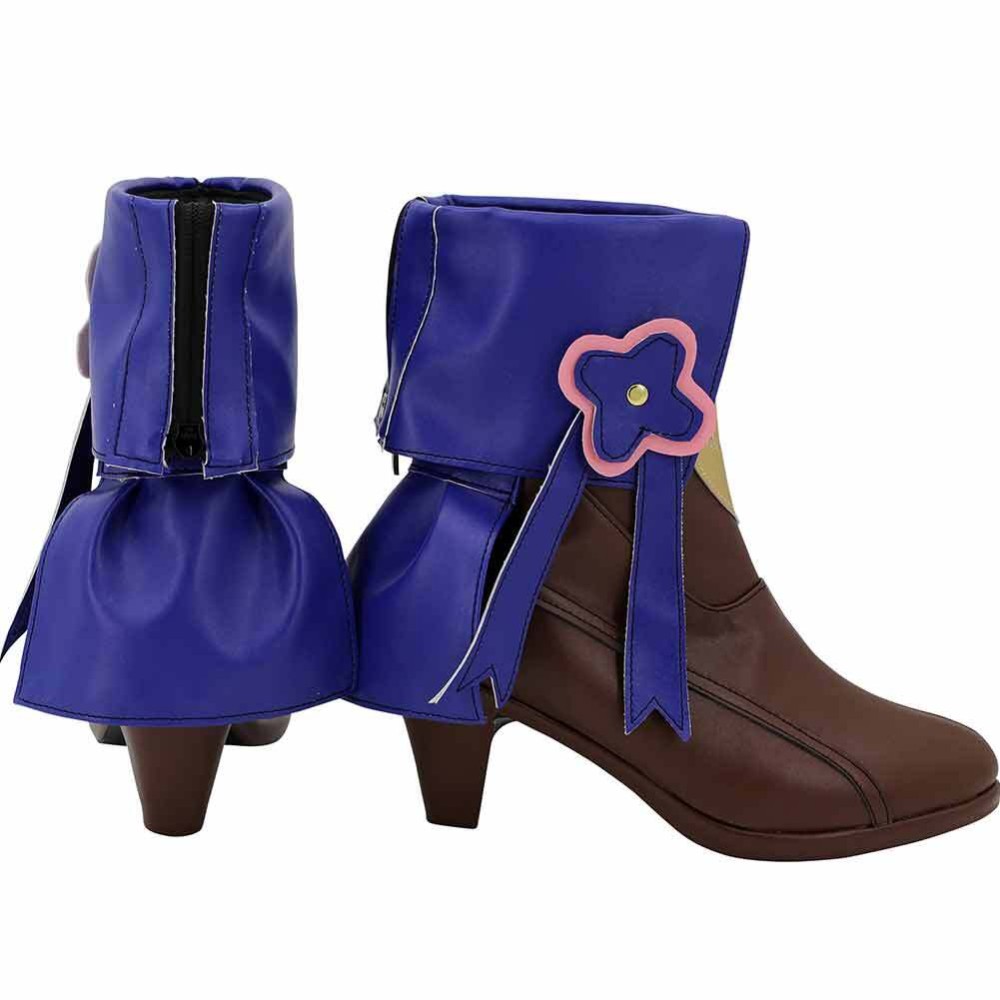 Honkai: Star Rail March 7th Shoes Boots Accessory Custom Made Cosplay Costume Halloween Carnival