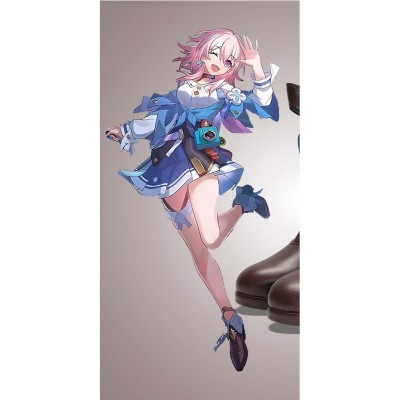 Honkai: Star Rail March 7th Shoes Boots Accessories Cosplay Costume Halloween Carnival