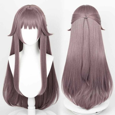 Honkai: Star Rail Herta Wig Heat Resistant Synthetic Hair Party Props Cosplay Costume Halloween Carnival