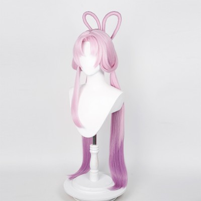 Honkai: Star Rail Fu Xuan Wig Heat Resistant Synthetic Hair Party Props Cosplay Costume Halloween Carnival