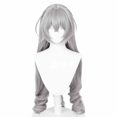 Honkai: Star Rail Bronya Rand Wig Heat Resistant Synthetic Hair Party Props Cosplay Costume Halloween Carnival