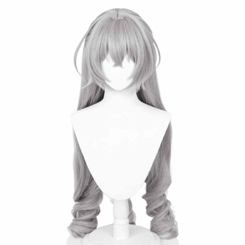 Honkai: Star Rail Bronya Rand Wig Heat Resistant Synthetic Hair Party Props Cosplay Costume Halloween Carnival