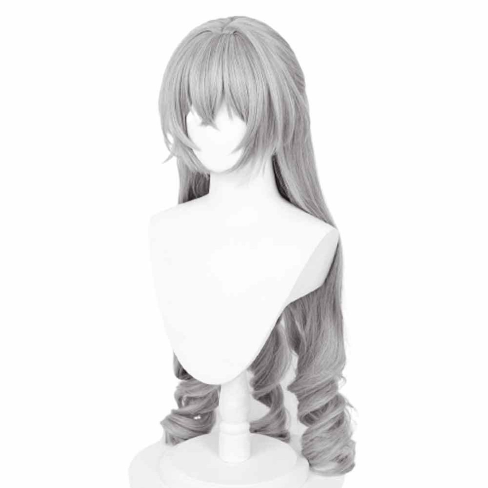 Honkai: Star Rail Bronya Rand Wig Heat Resistant Synthetic Hair Party Props Cosplay Costume Halloween Carnival