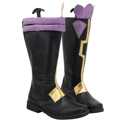 Genshin Impact Xiao Christmas Boots Shoes Custom Made Cosplay Costume Halloween Carnival