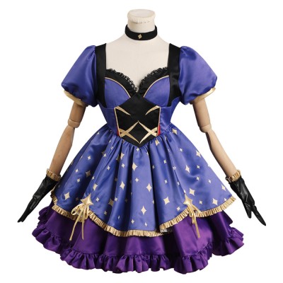 Genshin Impact Mona Witch Dress UUstyle® Cosplay Costume Halloween Carnival Outfit