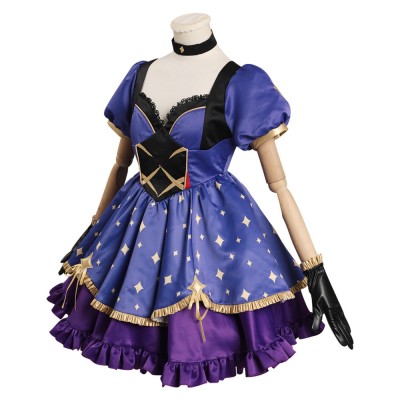 Genshin Impact Mona Witch Dress UUstyle® Cosplay Costume Halloween Carnival Outfit