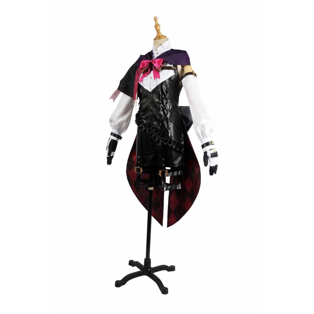 Genshin Impact Lyney Suit Cosplay Costume Halloween Carnival Outfit