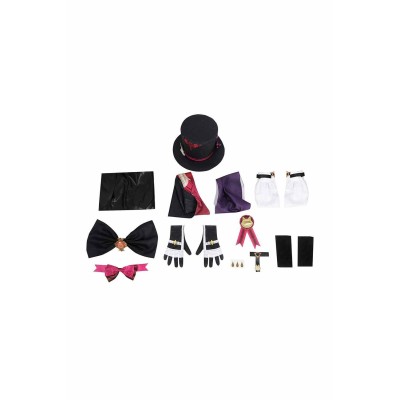Genshin Impact Lyney Suit Cosplay Costume Halloween Carnival Outfit