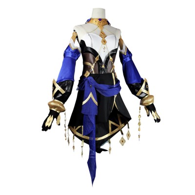 Genshin Impact Layla Suit Cosplay Costume Halloween Carnival