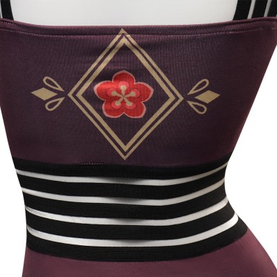 Genshin Impact HUTAO Original Design Swimsuit One Piece Swimwear UUstyle® Cosplay Costume Halloween Carnival