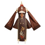 Genshin Impact Hu Tao Zombie Dress UUstyle® Cosplay Costume Halloween Carnival Outfit