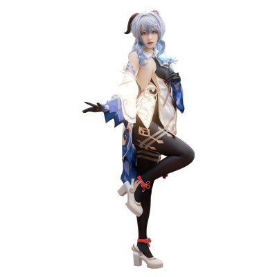 Genshin Impact - GanYu Jumpsuit Suit Cosplay Costume Halloween Carnival Outfit