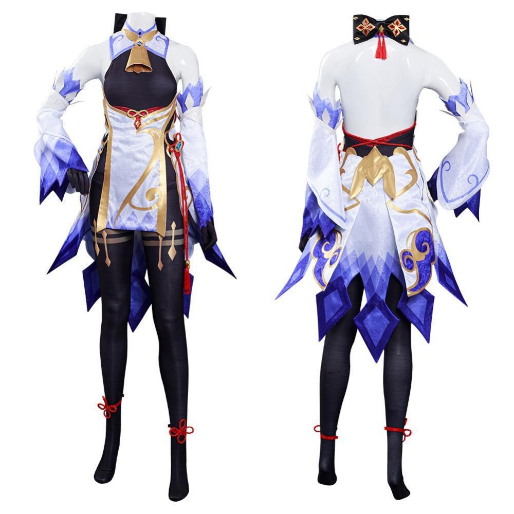 Genshin Impact - GanYu Jumpsuit Suit Cosplay Costume Halloween Carnival Outfit