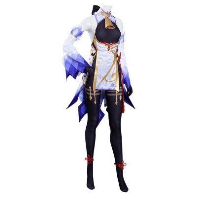 Genshin Impact - GanYu Jumpsuit Suit Cosplay Costume Halloween Carnival Outfit
