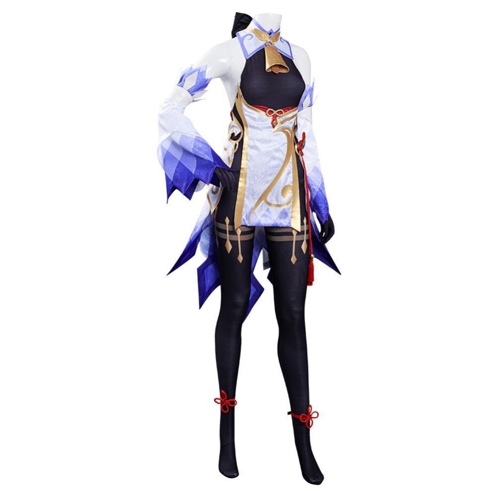 Genshin Impact - GanYu Jumpsuit Suit Cosplay Costume Halloween Carnival Outfit