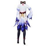 Genshin Impact - GanYu Jumpsuit Suit Cosplay Costume Halloween Carnival Outfit