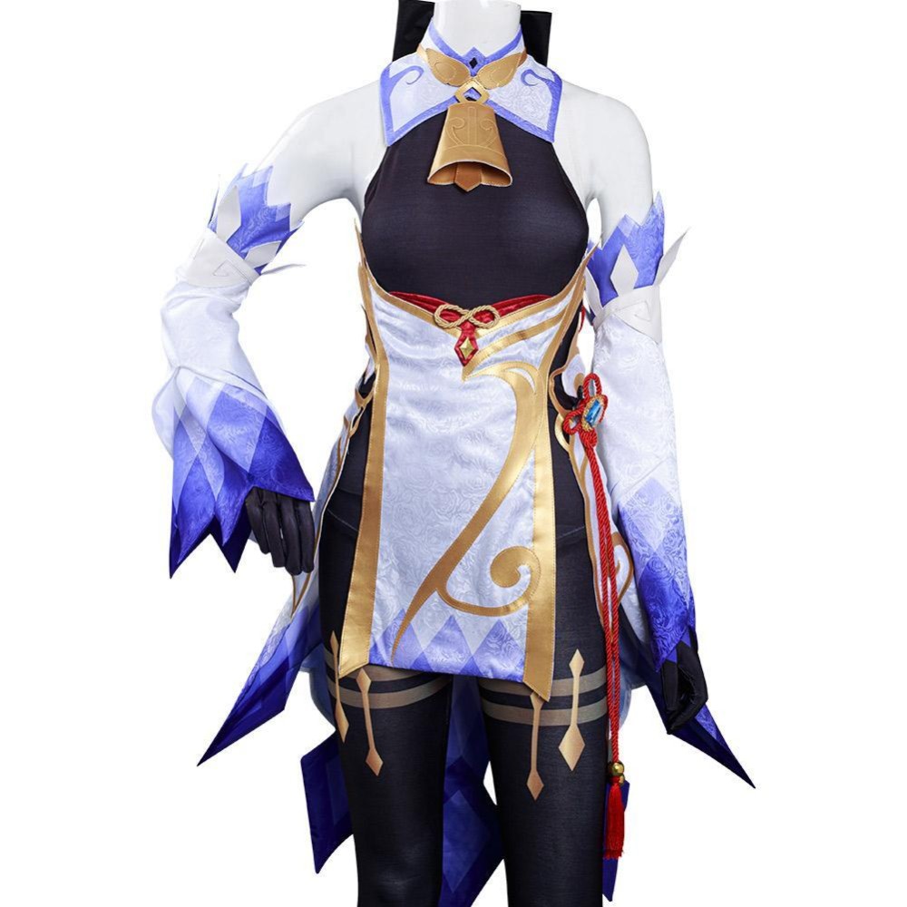 Genshin Impact - GanYu Jumpsuit Suit Cosplay Costume Halloween Carnival Outfit