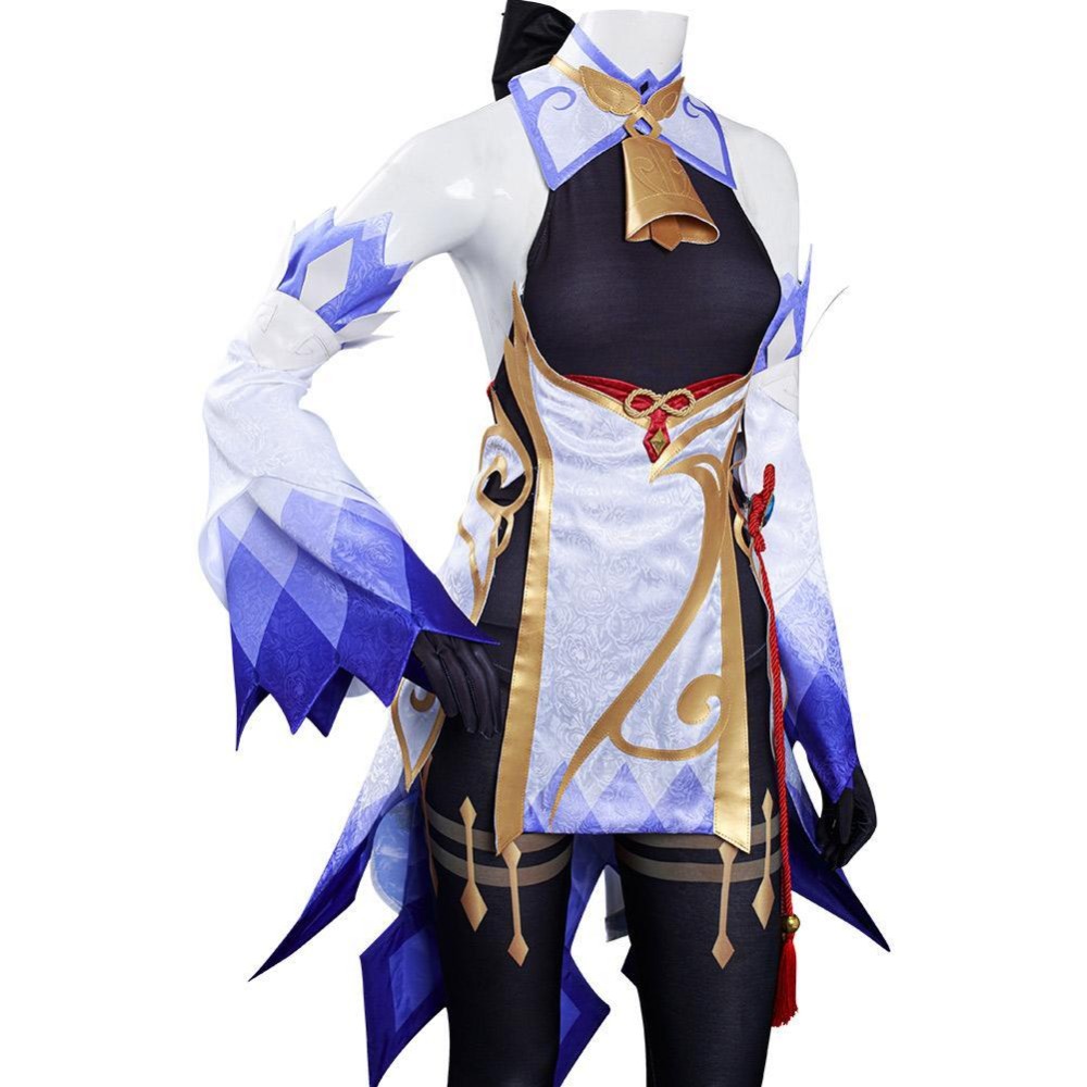 Genshin Impact - GanYu Jumpsuit Suit Cosplay Costume Halloween Carnival Outfit