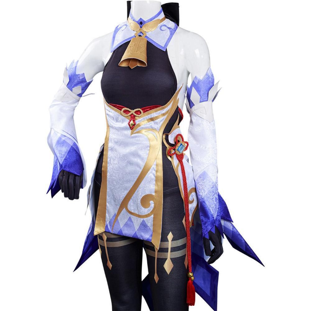 Genshin Impact - GanYu Jumpsuit Suit Cosplay Costume Halloween Carnival Outfit