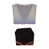 Genshin Impact Ganyu Swimsuit Party Disguise Suit Cosplay Costume Halloween Carnival Outfit