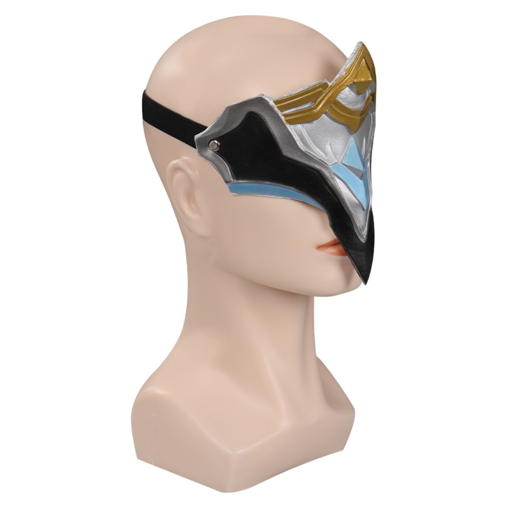 Genshin Impact Fatui Dottore Mask Latex Helmet Masquerade Cosplay Costume Halloween Carnival