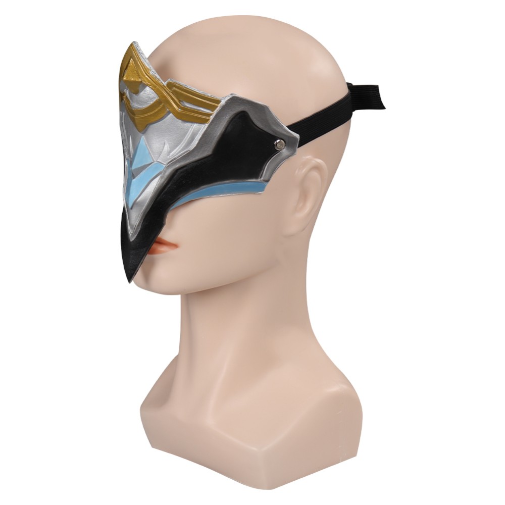 Genshin Impact Fatui Dottore Mask Latex Helmet Masquerade Cosplay Costume Halloween Carnival