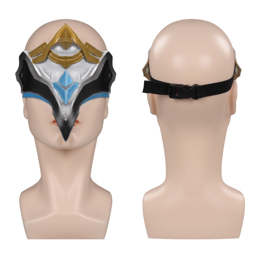 Genshin Impact Fatui Dottore Mask Latex Helmet Masquerade Cosplay Costume Halloween Carnival