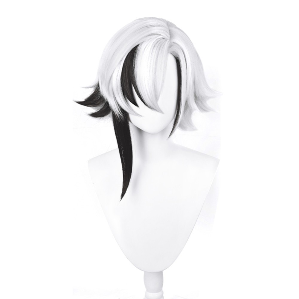 Genshin Impact Fatui Arlecchino Wig Hair Party Props Cosplay Costume Halloween Carnival