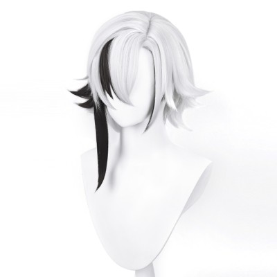 Genshin Impact Fatui Arlecchino Wig Hair Party Props Cosplay Costume Halloween Carnival
